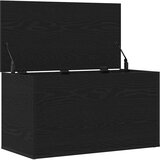  Kutija za spremanje s pohranom Crni hrast 84 x 42 x 46 cm | Eponuda.com