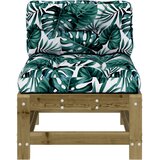  Srednja sofa od impregnirane borovine s jastucima | shoptok.hr