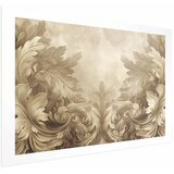  Plakat - Carved Ornaments in Sepia Shades 42x29.7 Bez okvira s margom | shoptok.hr