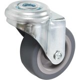24 kom. okretnih kotačića s rupom za vijke 50 mm Slike