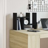  Organizator za stol crni 34 5x15 5x35 5 cm konstruirano drvo | shoptok.hr