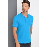 Dewberry Muška polo majica T8561 siva svijetlo plavo | ePonuda.com