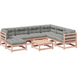  8-dijelni set vrtnih sofa s jastucima masivno drvo duglazije | shoptok.hr