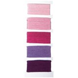 RAYHER Bombažne vrvice "Stitch & Knot", roza, 5barvx10m, (20633849) | Shoptok.si