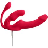 You2Toys Strapless - trostruki vibrirajući dildo bez remena (rozi) | shoptok.hr