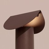 Thoro Rjava aluminijasta LED namizna svetilka (višina 15 cm) BISCUIT – | Shoptok.si