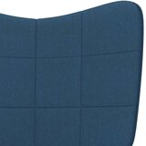  Stolica za ljuljanje od tkanine plava | shoptok.hr