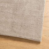 vidaXL Preproga HUARTE kratka vlakna mehka in pralna peščena 200x200cm | Shoptok.si