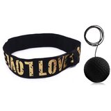 INF Naglavni boks - refleksna žoga z naglavnim trakom - črn Black M, (21286725) | Shoptok.si