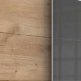 MID.YOU OMARA Z DRSNIMI VRATI, barve grafita, barve hrasta | Shoptok.si