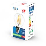 Xled E14 G45 LED filament sijalica 4 W, 470 lm, 2700 K Cene