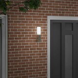  Vanjska zidna lampa Srebrno 10.5 x 6 x 33 cm | shoptok.hr