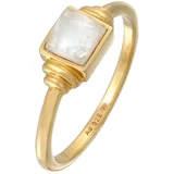 ELLI PREMIUM Prsten zlatna / bijela