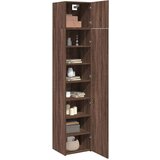 vidaXL Uski ormarić za pohranu smeđa boja hrasta 45x42,5x225 cm drveni | shoptok.hr