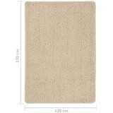  Čupavi tepih krem 120 x 170 cm protuklizni | Eponuda.com