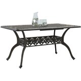 Vrtni stol brončani 150 x 90 x 72 cm od lijevanog aluminija | shoptok.hr