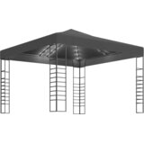  Vrtni šator s LED svjetlosnim trakama 3 x 3 m antracit | shoptok.hr