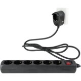 REV Multiple Socket Outlet 6+1-fold 2m black Powersplit Cijene