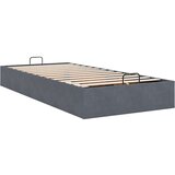 vidaXL okvir za krevet bez madraca tamnosivi 80x200 cm baršunasti | shoptok.hr