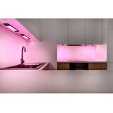 Osram LED RGBW prigušiva rasveta za ispod ormarića sa senzorom LINEAR EDGE LED/4W/230V crna + daljinski upravljač | Eponuda.com