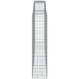  Lučne gabionske košare 4 kom 400x50x200/220cm pocinčano željezo | shoptok.hr