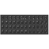 Nalepka za tipkovnico US vsi znaki-beli