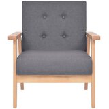  3-dijelni set sofa od tkanine tamnosivi | shoptok.hr