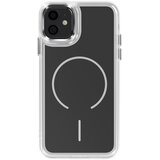 AVIZAR Ohišje MagSafe za iPhone 11 z ojačanimi dvomaterialnimi mehkimi robovi, Črna, (5000190215) | Shoptok.si