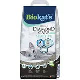Biokats Diamond Care Sensitive Classic pesek za mačke - Varčno pakiranje: 2 x 6 l