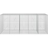  Gabion s žicom debljine 3,5 mm i mrežom 5x5 cm 250x50x100 cm | shoptok.hr