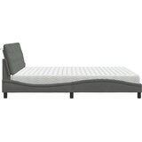vidaXL Krevet s madrac svjetlosivi 180x200cm tkanina | shoptok.hr