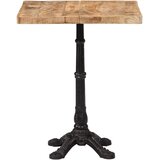 Bistro stolić 60 x 60 x 77 cm od grubog drva manga | shoptok.hr