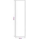  Tepih Siva 80 x 300 cm 100% poliester 3 mm Mogu se prati - Siva 80 x 300 cm | shoptok.hr