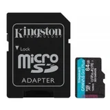 64GB microSDXC Canvas Go Plus Gen4 200MB/s A2 U3 V30 Card + Adapter