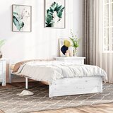  Za krevet masivno drvo bijeli 90x190 cm 3FT jednokrevetni | shoptok.hr