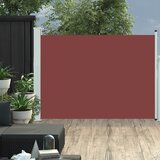 vidaXL Zložljiva stranska tenda za teraso 120x500 cm rjava Cene