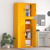 Ormarić za pohranu 2 kom. Žuta boja senfa 80 x 40 x 210 cm | shoptok.hr