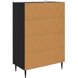  Kreveta s ladicama Crna 66 x 34,5 x 97 cm Konstruirano drvo | shoptok.hr