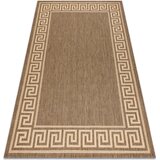 RugsX Preproge Preproga v videzu sisala FLOORLUX 20014 coffee 80x150 cm Kostanjeva | Shoptok.si