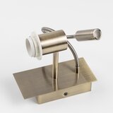  Brilagi - LED zidna lampa NUBILA 1xE27/25W/230V + LED/3W mesing/bela | Eponuda.com