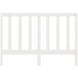  Uzglavlje za krevet bijelo 126 x 4 x 100 cm od masivne borovine | shoptok.hr