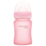 Everyday baby staklena bočica, 150ml Healthy+ , Roza | shoptok.hr