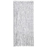 vidaXL Zastor protiv insekata svjetlosivi/tamnosivi 90 x 220 cm šenil | shoptok.hr