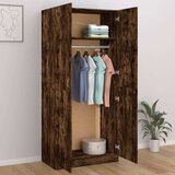  Ormar boja dimljenog hrasta 90 x 52 x 200 cm konstruirano drvo | shoptok.hr