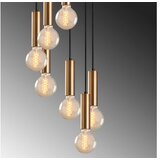 Opviq Tempo 6032 Viseća svetiljka, E27, 7x40W, IP20, Crna | Eponuda.ba