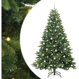  Umjetno božićno drvce s stalakom Zelena 210 cm PE i PVC | shoptok.hr