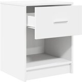  Noćni ormarići 2 kom s ladicama bijeli 40x34x50 cm | Shoptok.si