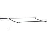  Električni zložljiv senčnik Oranžna in Črna 2,5 x 2 m, (5000205850) | Shoptok.si