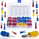 Rosfix SET ELEKTRIČNIH KONEKTORJEV – 280 KOS V 15 VELIKOSTIH | IZOLIRANI, VODOOPORNI, V PLASTIČNI ŠKATLI, (5000068564) | Shoptok.si