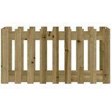  Povišena vrtna gredica 100x50x50 cm impregnirana borovina | shoptok.hr